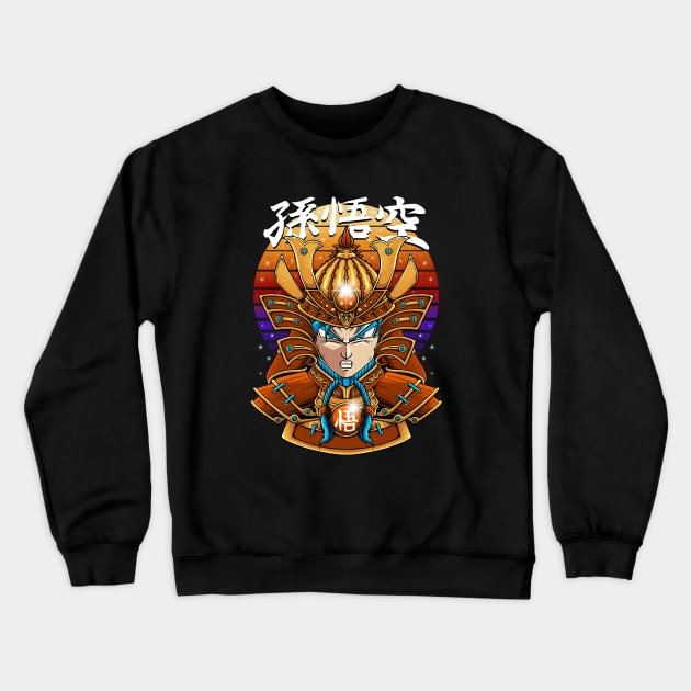 saiyan samurai Crewneck Sweatshirt by sober artwerk